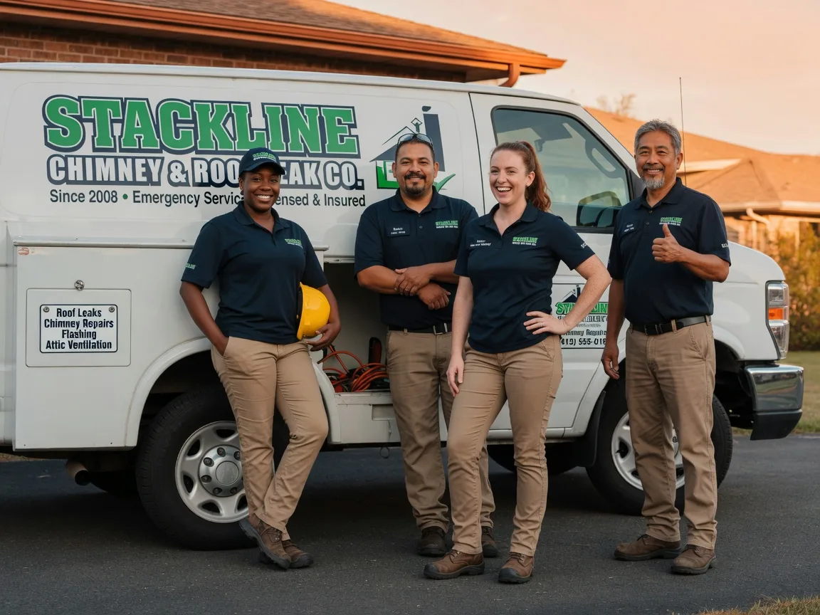 Chimney flashing repair company in Clark, PA